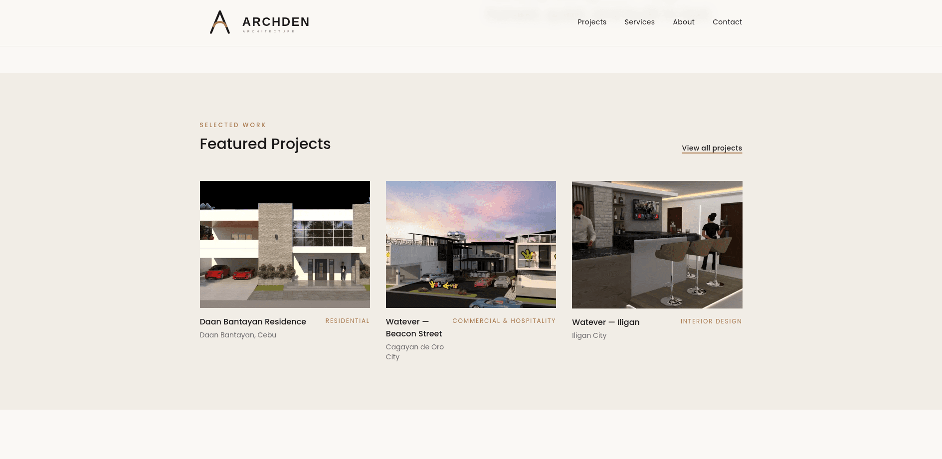Archden Architecture